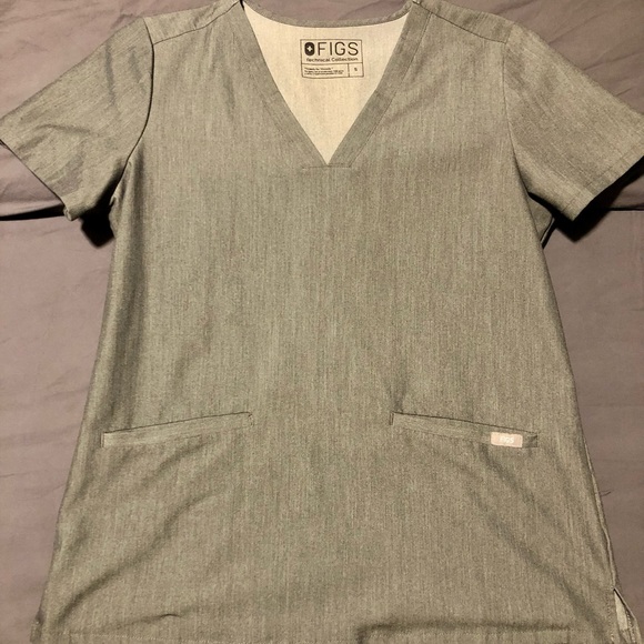 FIGS scrub set in graphite - Picture 1 of 9